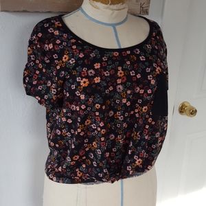 Faux Knot Floral Tee